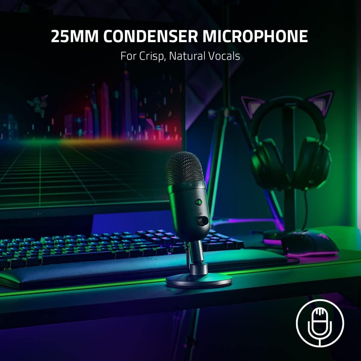 Razer Seiren V2 X USB Microphone morocco