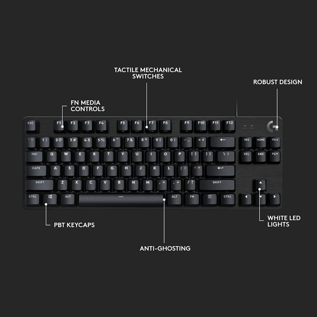 Logitech G413 TKL SE Keyboard morocco