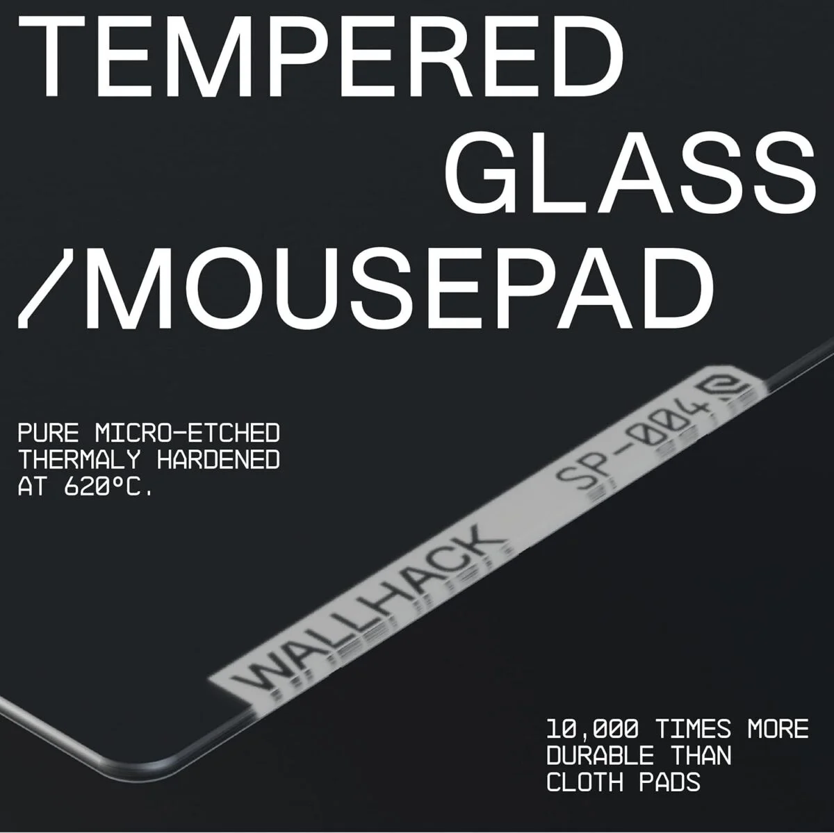 SkyPAD Wallhack Glass Pad 4.0 Mousepad maroc