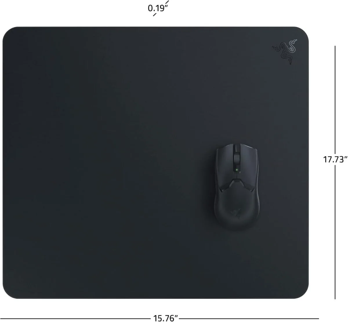 Razer Atlas Tempered Glass Mousepad maroc