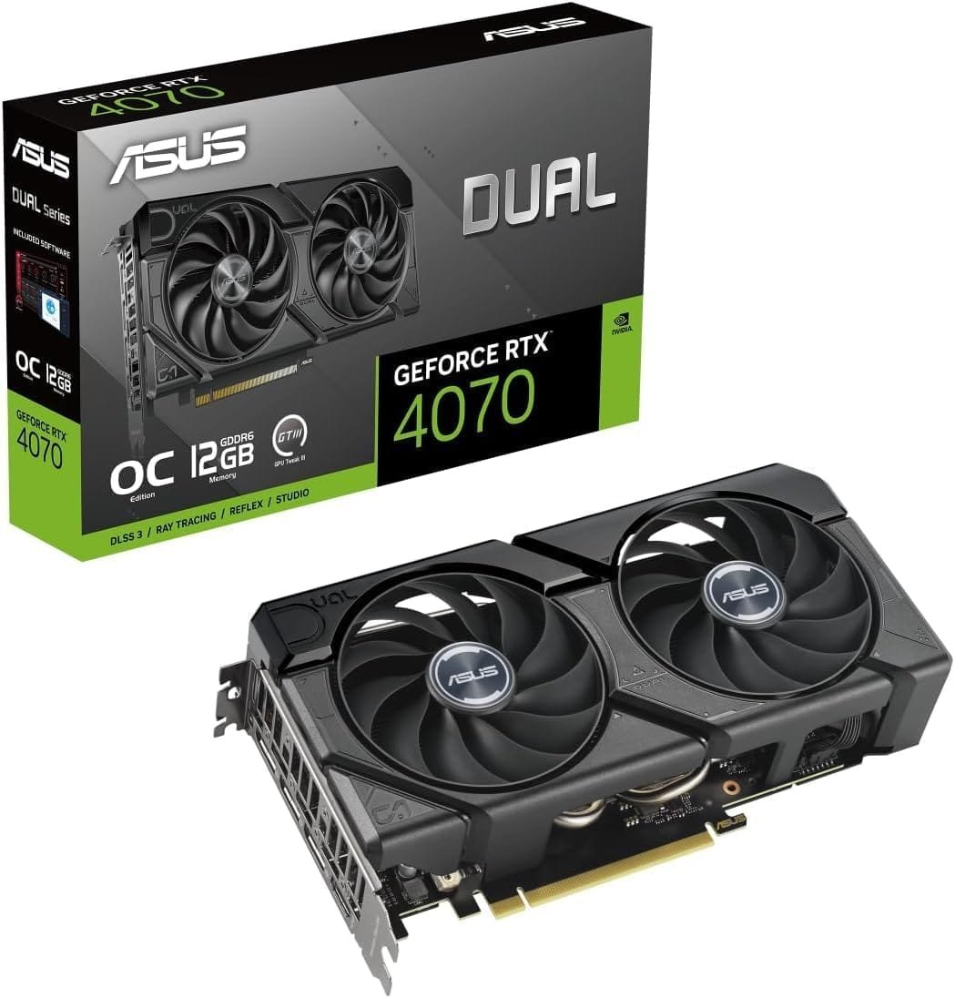 ASUS RTX 4070 EVO OC Edition 12GB GDDR6X maroc